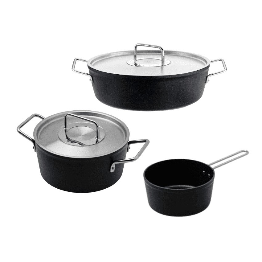 Adamant® Set de 3 Ollas con Tapa de Metal | Fissler Fissler 299