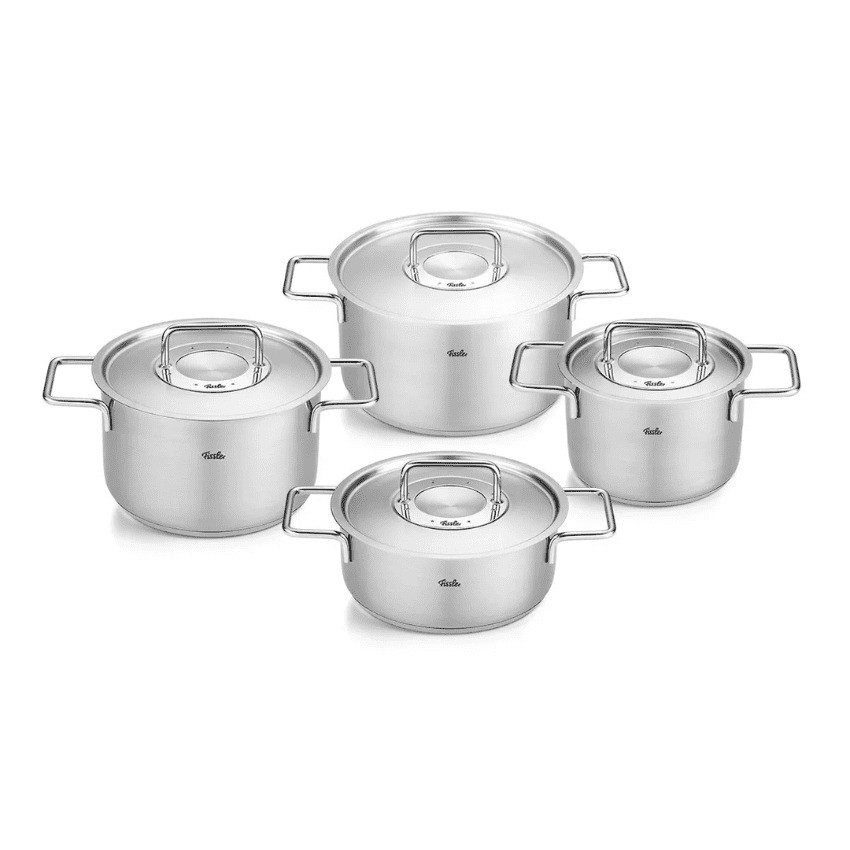 Pure Profi Batería 4 piezas Tapa Acero Fissler Fissler 360.049999