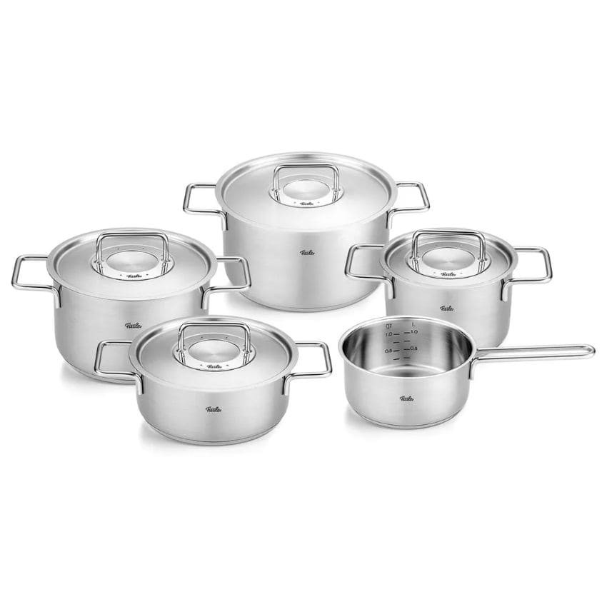 Pure Profi Batería 5 piezas Tapa Acero Fissler Fissler 398.970001