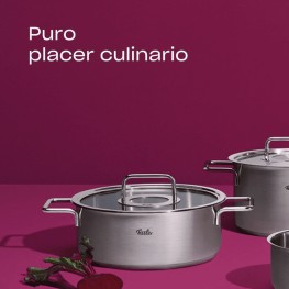 Pure Profi Batería 5 piezas Tapa Acero Fissler Fissler 398.970001