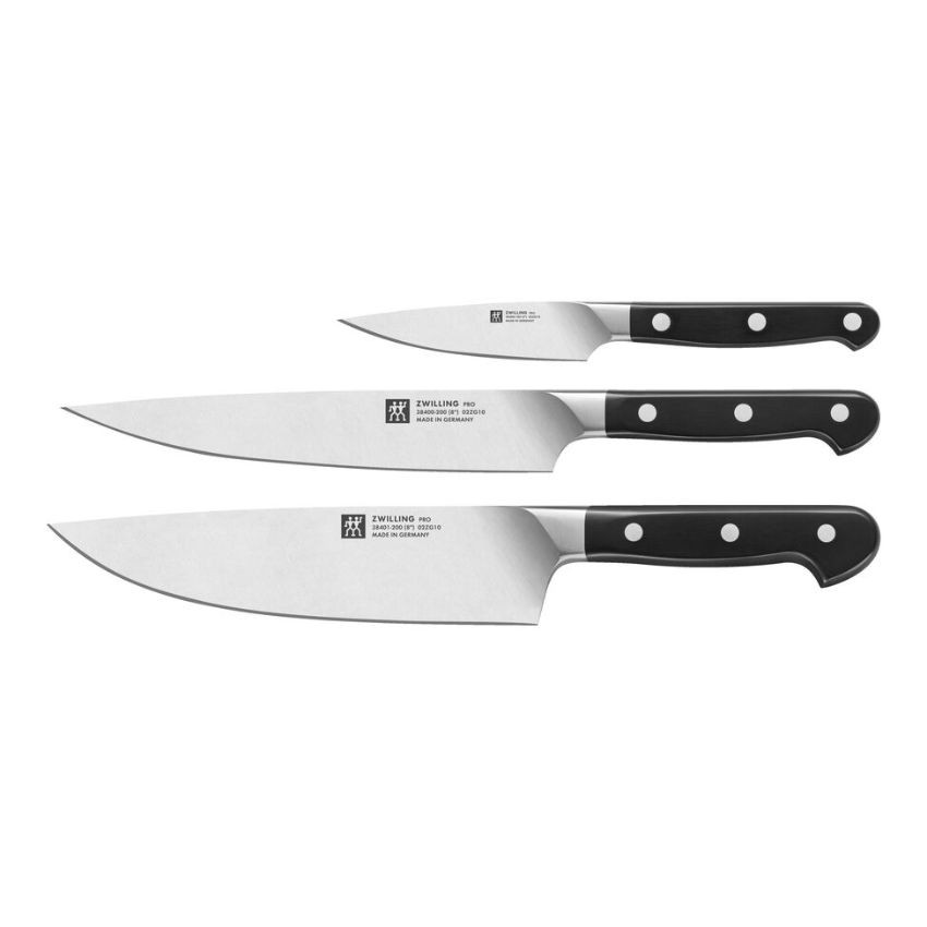 Juego de cuchillos 3 piezas Zwilling Pro Zwilling 191.2