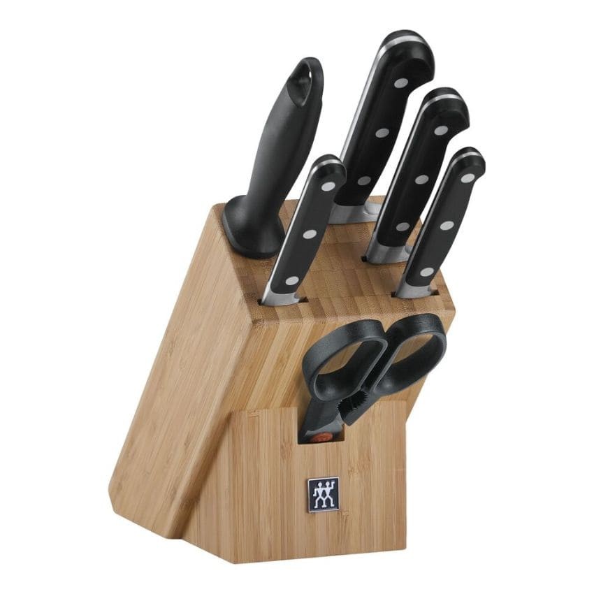 Juego de cuchillos con taco 6 piezas Zwilling Professional S Zwilling 287.2