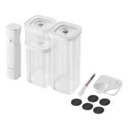 Set de iniciación CUBE, S / 6-pzs, transparente-blanco Zwilling Zwilling 80