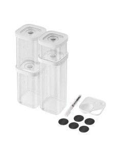 Set CUBE, S / 6-pzs, transparente-blanco Zwilling Zwilling 48