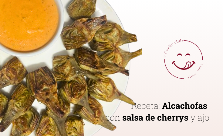 Alcachofas con salsa