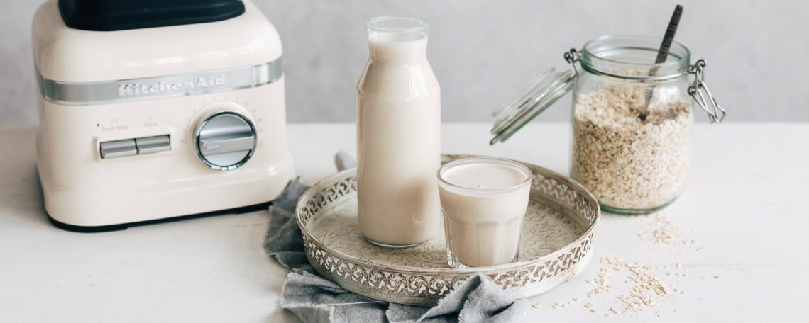 leche vegetal de avena