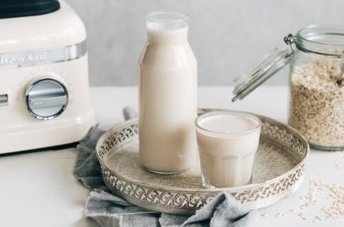 leche vegetal de avena