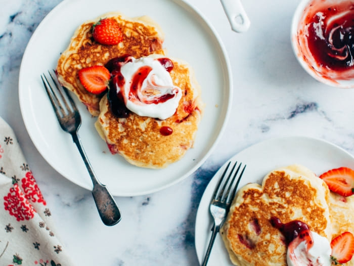 tortitas hechas con batidora de vaso