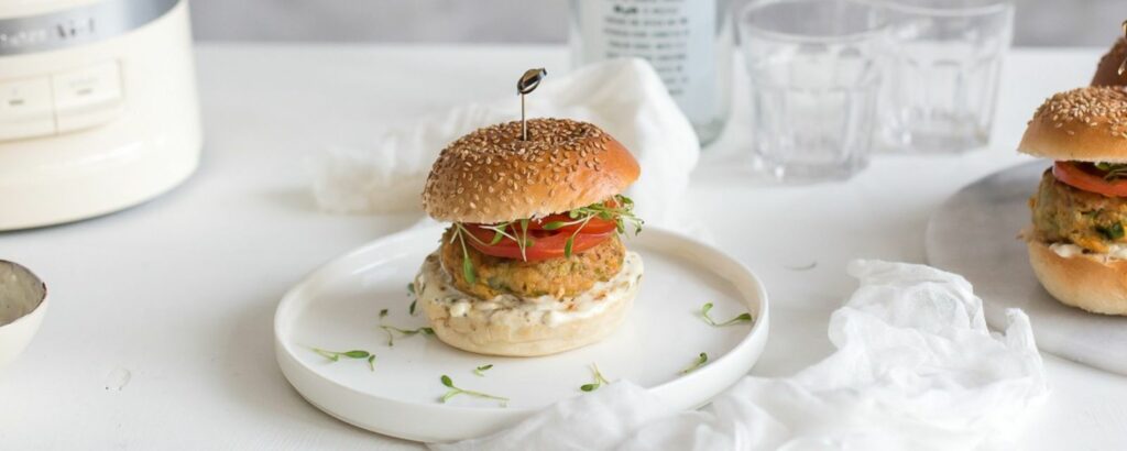 hamburguesa de pescado