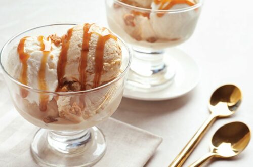 helado de crema catalana