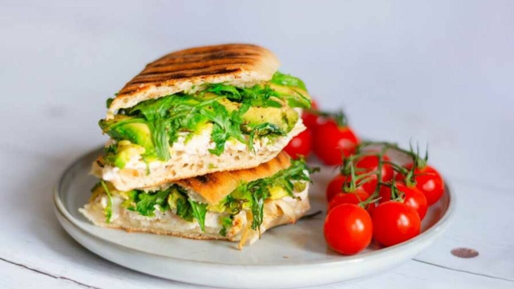 panini en BBQ & Press Grill