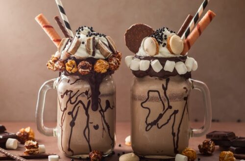 batido de chocolate